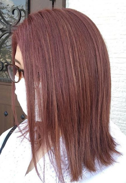 切りっぱなしボブ